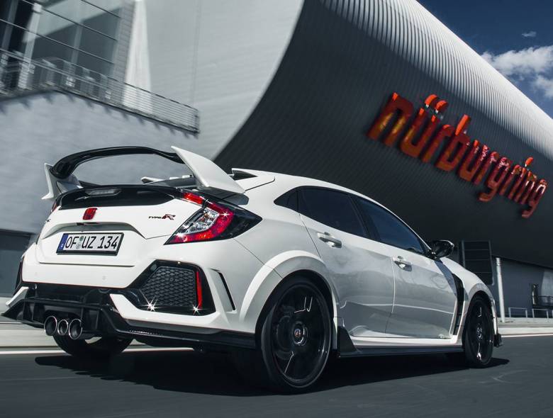 Type R bate recorde com tração dianteira em Nürburgring